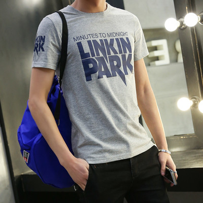 Tricou simplu barbatesc in 2 culori irizate cu guler O