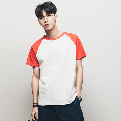 Stílusos férfi póló rövid ujjal és egyszerű felirattal - sok modell