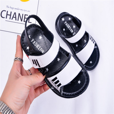 Children`s casual unisex rubber sandals in several colors, two models
