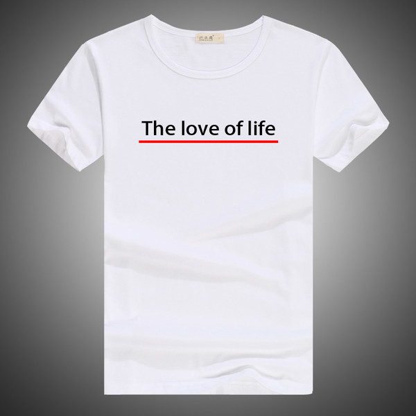 Tricou elegant pentru bărbați cu guler în formă de O și mâneci scurte - multe modele diferite