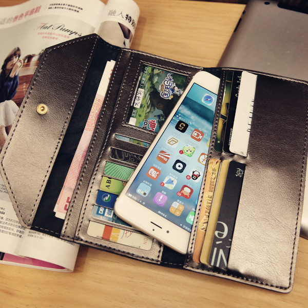 Stílusos női pénztárca típusú táska többféle színben