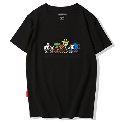 Modern férfi póló színes rátéttel - sok modell