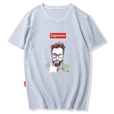 Modern férfi póló színes rátéttel - sok modell