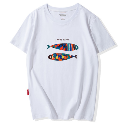 Modern férfi póló színes rátéttel - sok modell