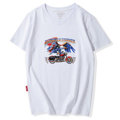 Modern férfi póló színes rátéttel - sok modell