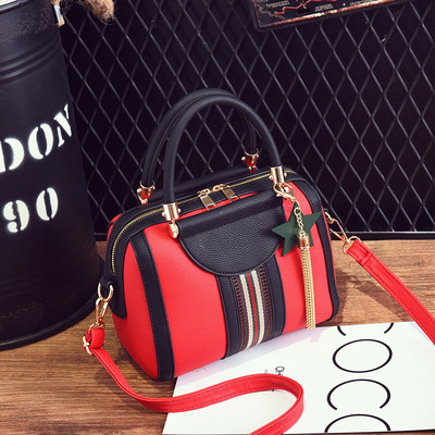 Geanta de dama din piele ecologica cu manere scurte si lungi in mai multe culori