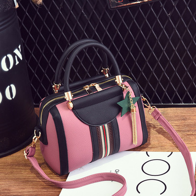 Geanta de dama din piele ecologica cu manere scurte si lungi in mai multe culori