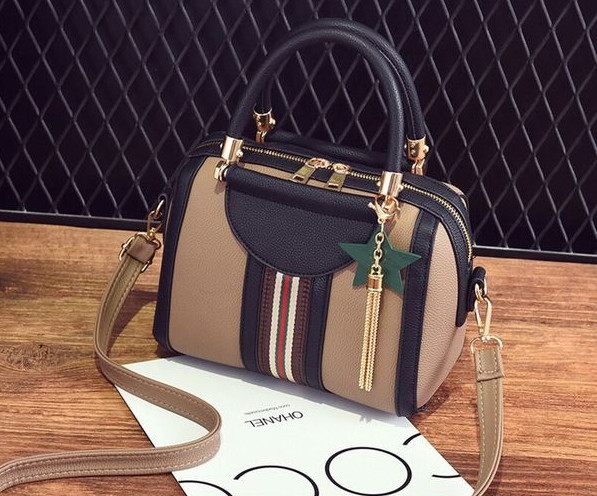 Geanta de dama din piele ecologica cu manere scurte si lungi in mai multe culori