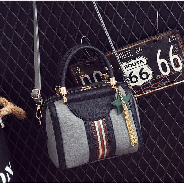 Geanta de dama din piele ecologica cu manere scurte si lungi in mai multe culori