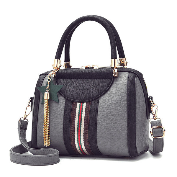 Geanta de dama din piele ecologica cu manere scurte si lungi in mai multe culori