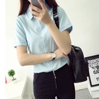 Női ing több színben, rövid ujjú mindennapi használatra