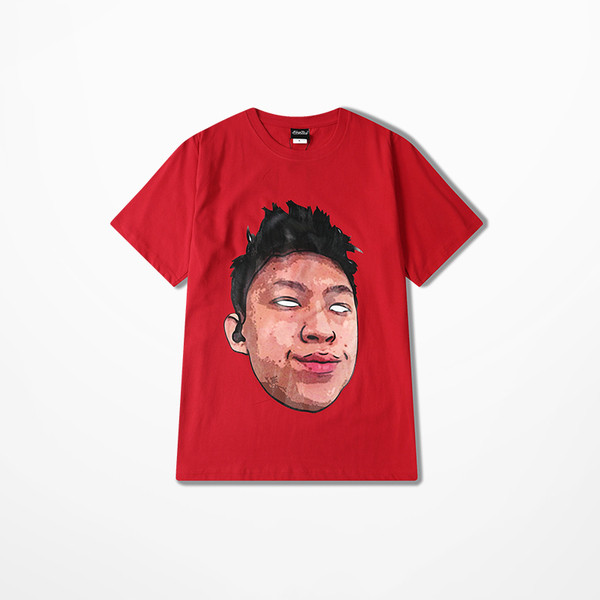 Tricou lat pentru bărbați în stil hip-hop