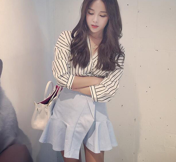 Cămașă de vară în carouri de damă cu mâneci 3/4 în două culori