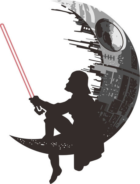 Мъжка блуза с къс ръкав и актуален принт, бял цвят