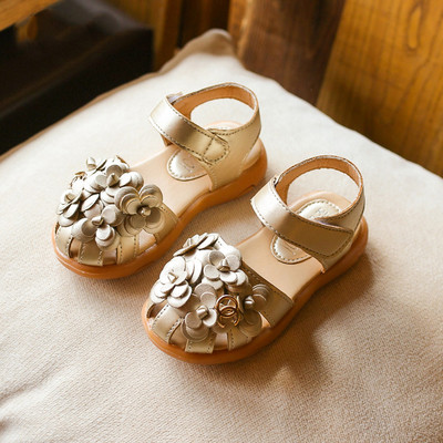 Sandale de dama moderne pentru fete cu flori in mai multe culori