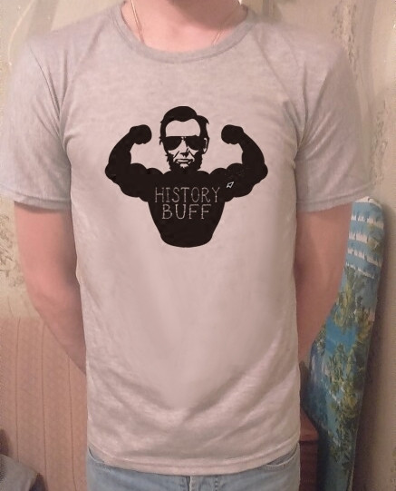 Férfi blúz rövid ujjal és érdekes pezsgővel, szürke színben