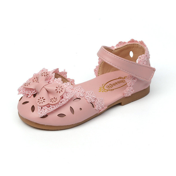 Finom gyerekszandál lányoknak három színű szalaggal