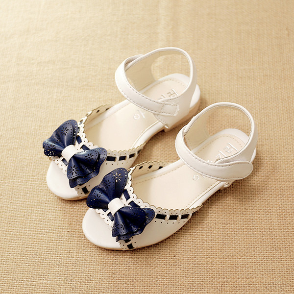 Sandale casual pentru copii pentru fete cu panglica in trei culori