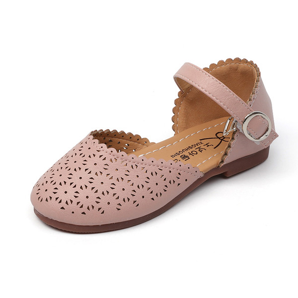 Sandale moderne casual pentru copii rotunjite si inchise pentru fete in trei culori