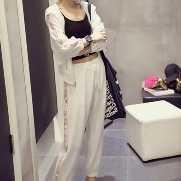 Echipa casual eleganta de femei in doua parti in doua culori