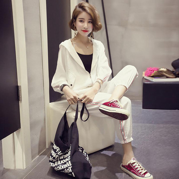 Echipa casual eleganta de femei in doua parti in doua culori