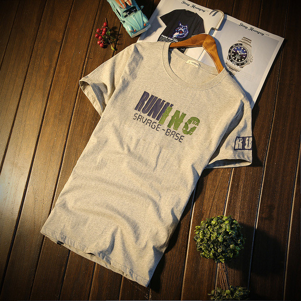 Tricou barbatesc actual cu imprimeu interesant - multe modele diferite + culori