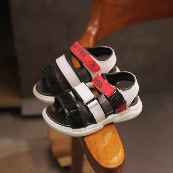 Sandale colorate unisex sport si casual pentru copii in doua culori