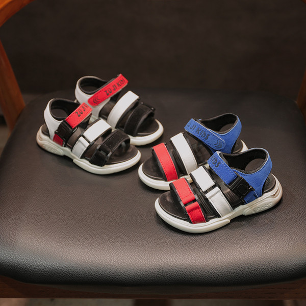 Sandale colorate unisex sport si casual pentru copii in doua culori