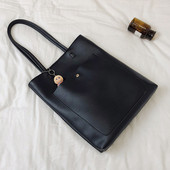 Geanta dama din piele ecologica tip geanta cu accesoriu in mai multe culori