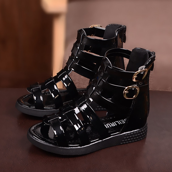 Modern gyerekszandál lányoknak három színben pánttal