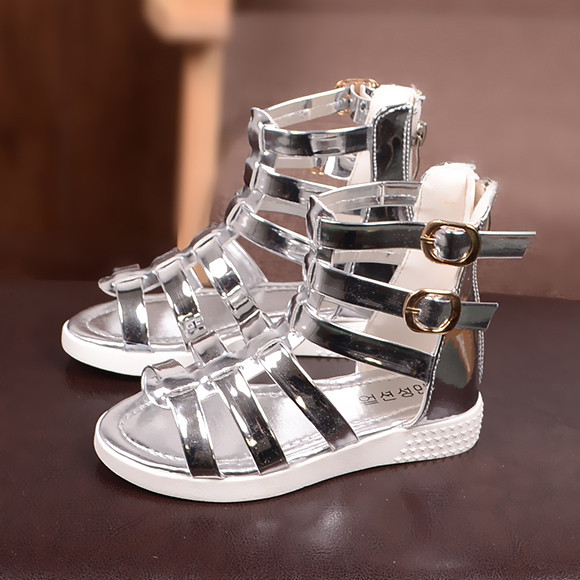 Modern gyerekszandál lányoknak három színben pánttal