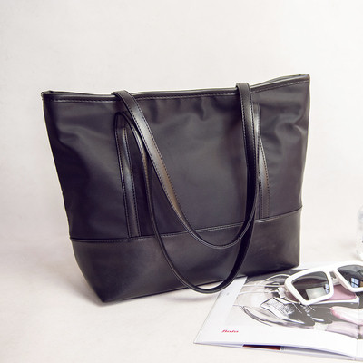 Geanta de dama moderna cu fund din imitatie de piele in mai multe culori