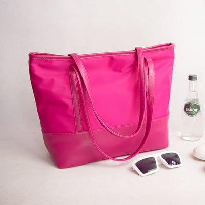 Geanta de dama moderna cu fund din imitatie de piele in mai multe culori