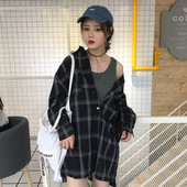 Camasa casual model lat in doua culori cu buzunar decorativ