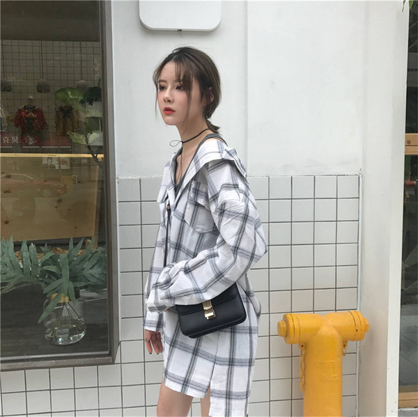 Camasa casual model lat in doua culori cu buzunar decorativ