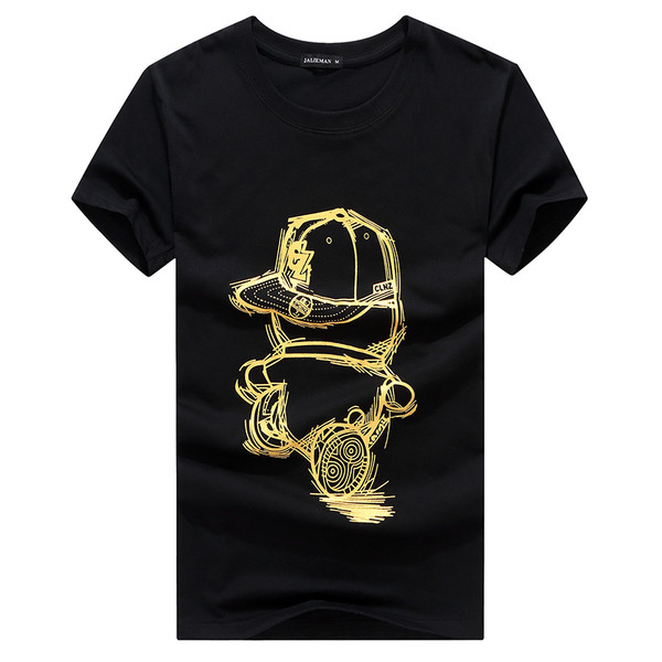 Tricou casual barbatesc cu o ilustratie interesanta