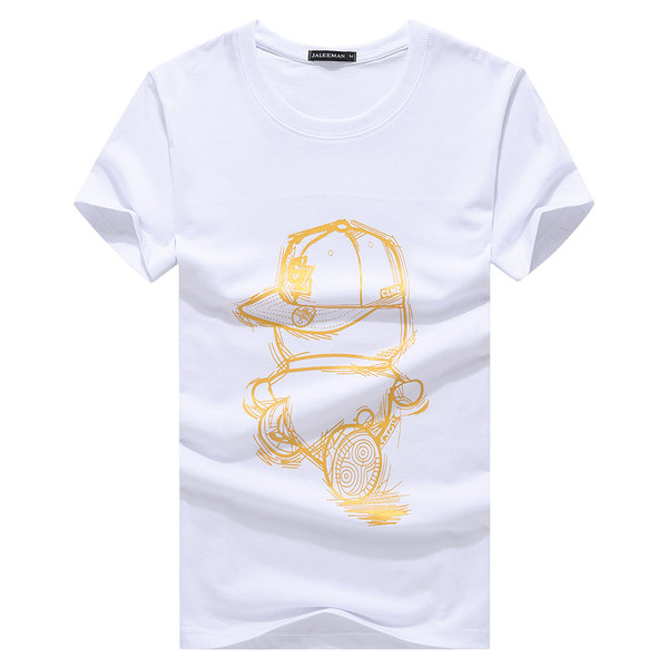 Tricou casual barbatesc cu o ilustratie interesanta