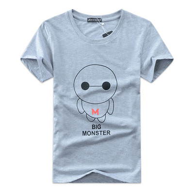 Tricou pentru primavara si vara cu imprimeu si inscriptie