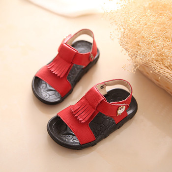 Небрежни детски ежедневни сандали за момичета в няколко цвята,два модела