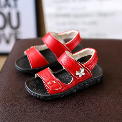 Sport és alkalmi gyerekszandál lányoknak gumitalppal három színben