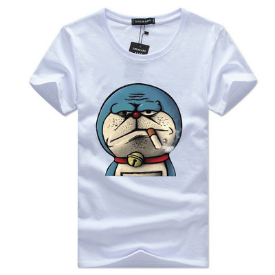 Tricou pentru bărbați pentru uz zilnic cu un imprimeu interesant de desene animate