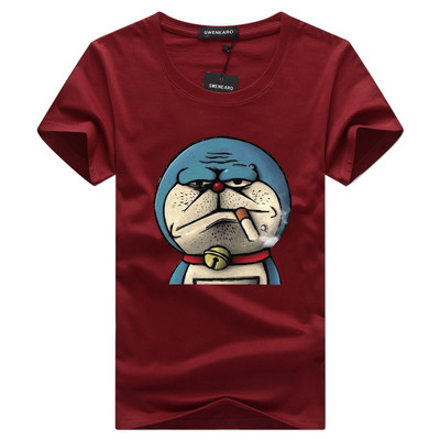 Tricou pentru bărbați pentru uz zilnic cu un imprimeu interesant de desene animate