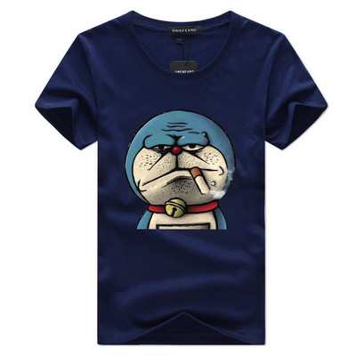 Tricou pentru bărbați pentru uz zilnic cu un imprimeu interesant de desene animate