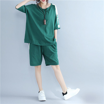 Model lat de echipă feminin de zi cu zi din două părți în două culori