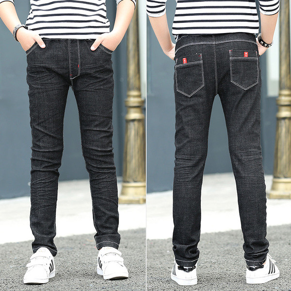 Blugi pentru copii pentru băieți în diferite culori cu inscripție