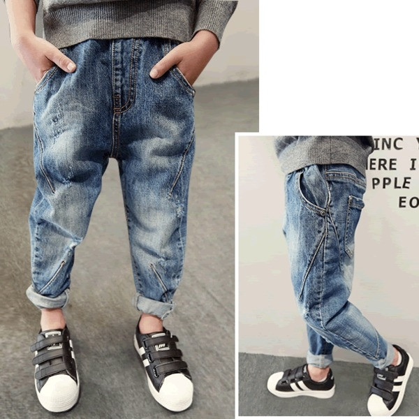 Farmer fiú típusú nadrág szakadt motívumokkal, két színben