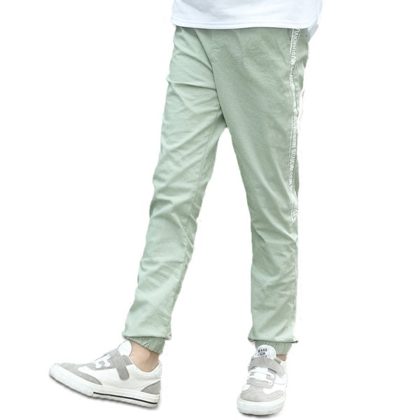 Pantaloni de vara copii pentru baieti in mai multe culori cu inscriptie laterala