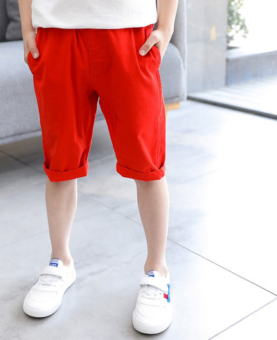 Pantaloni de vară pentru copii cu potcoavă în culori vii