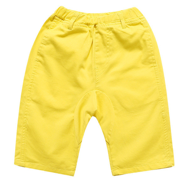 Pantaloni de vară pentru copii cu potcoavă în culori vii