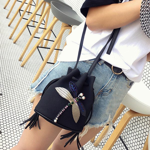 Geanta tip geanta dama mini cu decor